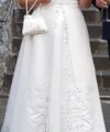 Second Hand Brautkleid A-Linie Gr. 46 Maßgeschneidert Foto 1