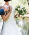 Second Hand Brautkleid A-Linie Gr. 40 Foto 3