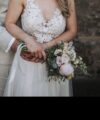 Second Hand Brautkleid A-Linie Gr. 36 Foto 2
