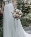 Second Hand Brautkleid A-Linie Gr. 36 Foto 6
