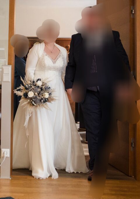 Second Hand Brautkleid Afrodyta A-Linie Gr. 46 Foto 1