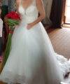 Second Hand Brautkleid Justin Alexander 8886 Prinzessin Gr. 38 Foto 1