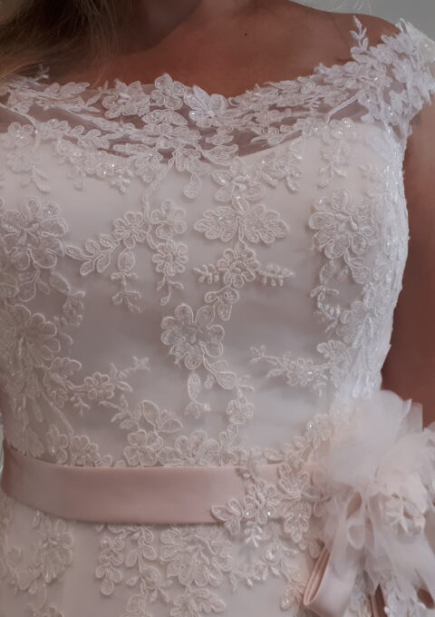 Second Hand Brautkleid Ladybird A-Linie Gr. 42 Foto 1