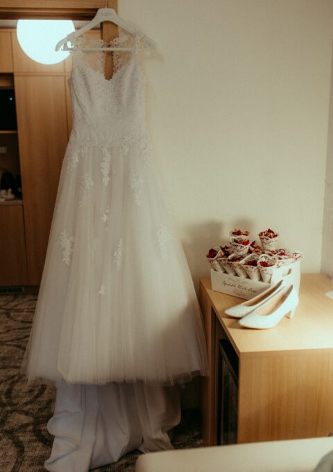 Second Hand Brautkleid Prinzessin Gr. 36 Foto 1