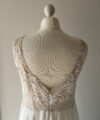 Second Hand Brautkleid Herve Paris Tartane Boho Gr. 42 Neu & ungetragen Foto 5