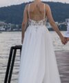 Second Hand Brautkleid Mode de Pol 2402001 A-Linie Gr. 36 Maßgeschneidert Foto 3