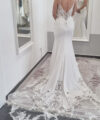 Second Hand Brautkleid Le Papillon by Modeca Sapphire Fit and Flare Gr. 38 Foto 4
