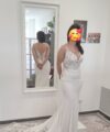 Second Hand Brautkleid Le Papillon by Modeca Sapphire Fit and Flare Gr. 38 Foto 3