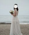 Second Hand Brautkleid A-Linie Gr. 38 Foto 3
