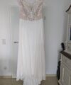 Second Hand Brautkleid Angela Bianca 1009 Boho Gr. 52 Neu & ungetragen Foto 8