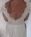 Second Hand Brautkleid Angela Bianca 1009 Boho Gr. 52 Neu & ungetragen Foto 6