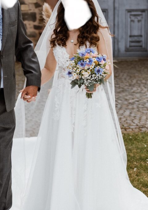 Second Hand Brautkleid Pollardi Fashion Group A-Linie Gr. 34 Foto 1