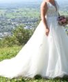 Second Hand Brautkleid Églantine Créations A-Linie Gr. 38 Foto 4