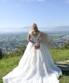 Second Hand Brautkleid Églantine Créations A-Linie Gr. 38 Foto 3