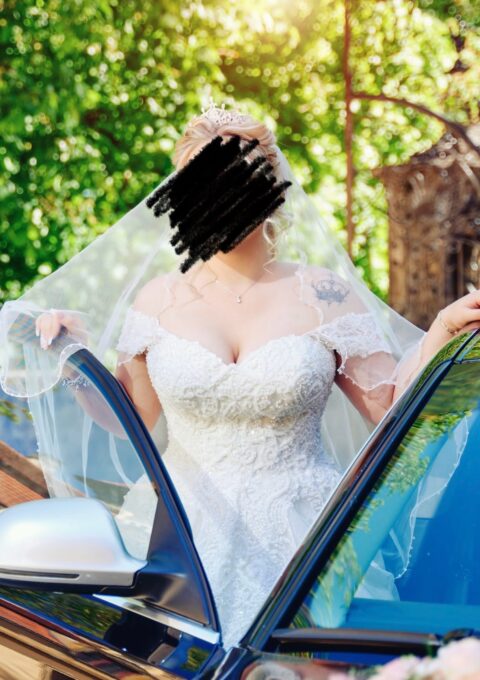 Second Hand Brautkleid Prinzessin Gr. 40 Foto 1