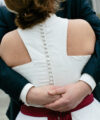 Second Hand Brautkleid www.zauberkleid.de A-Linie Gr. 42 Maßgeschneidert Foto 6