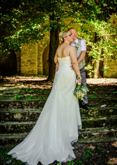 Second Hand Brautkleid Meerjungfrau Gr. 46 Foto 1