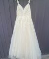 Second Hand Brautkleid A-Linie Gr. 42 Foto 3