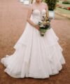 Second Hand Brautkleid Essense of Australia D2894CR A-Linie Gr. 38 Foto 1