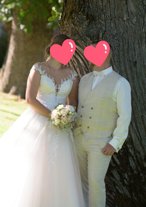 Second Hand Brautkleid Lisa Donetti A-Linie Gr. 42 Foto 1