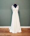 Second Hand Brautkleid Bianco Evento Natalie A-Linie Gr. 46 Foto 2