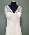 Second Hand Brautkleid Bianco Evento Natalie A-Linie Gr. 46 Foto 3