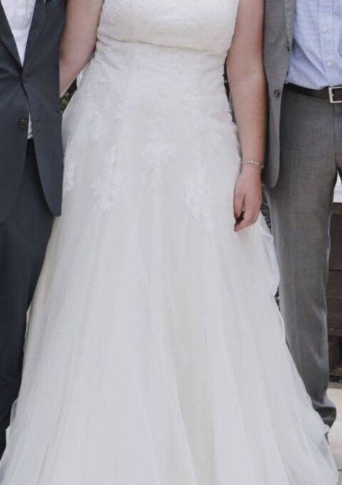 Second Hand Brautkleid Lilly A-Linie Gr. 42 Foto 1