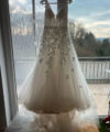 Second Hand Brautkleid Rosa Clara ENORA Prinzessin Gr. 38 Foto 4