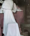 Second Hand Brautkleid Etui Gr. 38 Foto 2