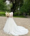 Second Hand Brautkleid Prinzessin Gr. 38 Maßgeschneidert Foto 1