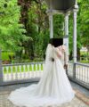 Second Hand Brautkleid Prinzessin Gr. 38 Maßgeschneidert Foto 3