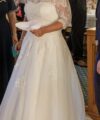 Second Hand Brautkleid A-Linie Gr. 42 Foto 3