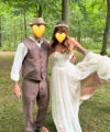 Second Hand Brautkleid Justin Alexander Boho Gr. 36 Foto 3