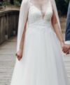 Second Hand Brautkleid DL Fit and Flare Gr. 42 Foto 4