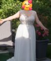 Second Hand Brautkleid Lilly 08-4229-CRT A-Linie Gr. 44 Maßgeschneidert Foto 7