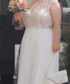 Second Hand Brautkleid Lilly 08-4229-CRT A-Linie Gr. 44 Maßgeschneidert Foto 1