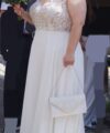 Second Hand Brautkleid Lilly 08-4229-CRT A-Linie Gr. 44 Maßgeschneidert Foto 3