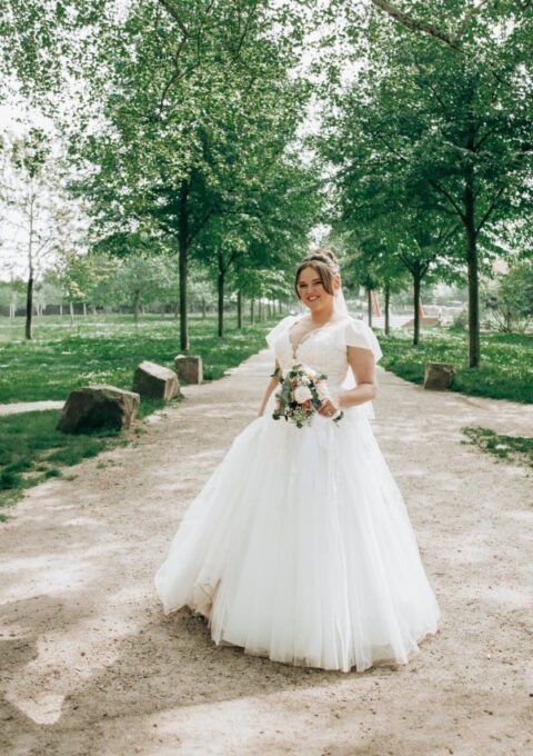 Second Hand Brautkleid Diane Legrand 60DL237922 Prinzessin Gr. 42 Foto 1