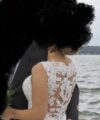 Second Hand Brautkleid Diane Legrand 7301 Fit and Flare Gr. 34 Foto 1