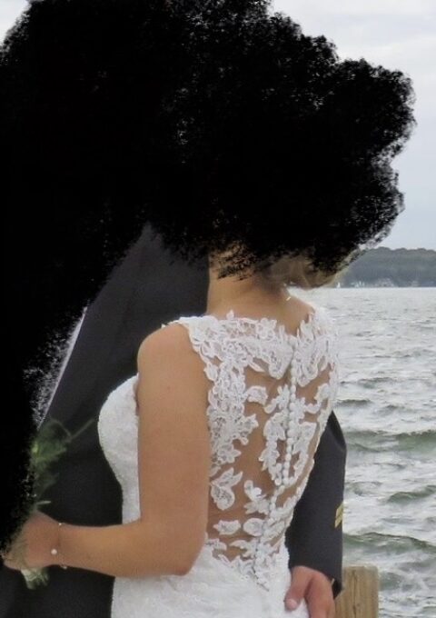 Second Hand Brautkleid Diane Legrand 7301 Fit and Flare Gr. 34 Foto 1
