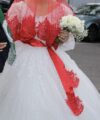 Second Hand Brautkleid Istanbul Maßschneiderung WD15U25 Prinzessin Gr. 42 Maßgeschneidert Foto 2