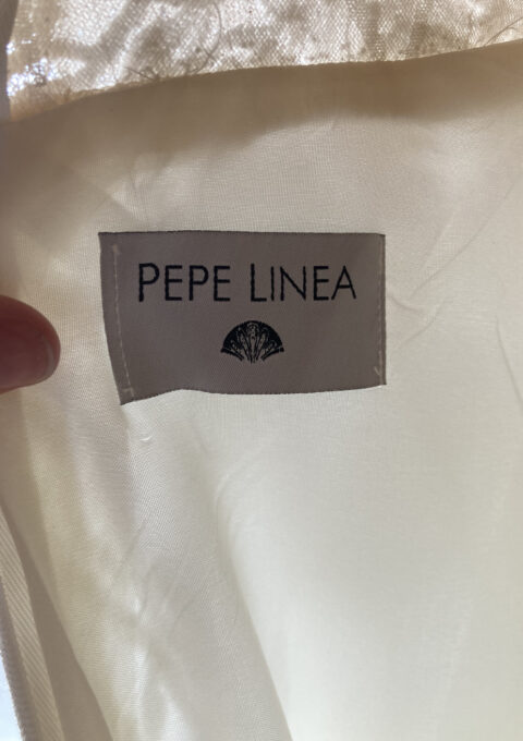 Second Hand Brautkleid Pepe Linea 2212 A-Linie Gr. 36 Neu & ungetragen Foto 1
