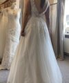 Second Hand Brautkleid Pepe Linea 2212 A-Linie Gr. 36 Neu & ungetragen Foto 4