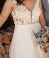 Second Hand Brautkleid Sabe Guido A-Linie Gr. 38 Foto 1