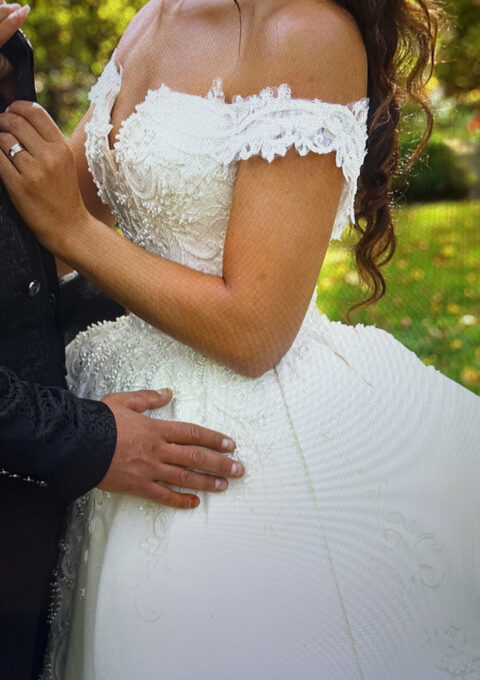 Second Hand Brautkleid Duisburg Gelinlik / Izmir Atelier Prinzessin Gr. 36 Foto 1