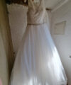 Second Hand Brautkleid Frida Claire Prinzessin Gr. 44 Neu & ungetragen Foto 2