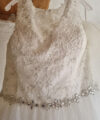 Second Hand Brautkleid Frida Claire Prinzessin Gr. 44 Neu & ungetragen Foto 3