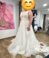 Second Hand Brautkleid Frida Claire Prinzessin Gr. 44 Neu & ungetragen Foto 1