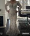 Second Hand Brautkleid Türkei Meerjungfrau Gr. 40 Foto 2