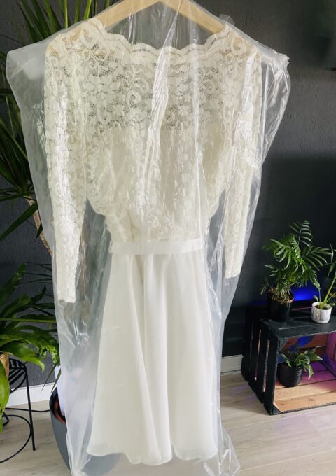 Second Hand Brautkleid Swing Standesamt Gr. 38 Foto 1